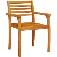 vidaXL Tuinstoelen, 2 stuks, 59x55x85 cm, massief acaciahout