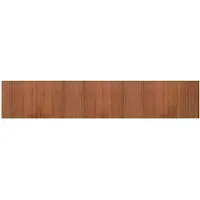 vidaXL Vloerkleed rechthoekig 60x300 cm bamboe bruin