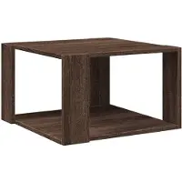 Super Merchant Salontafel 51,5x51,5x30 cm bewerkt hout bruin eikenkleurig