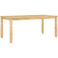 vidaXL Eettafel Corona 180x90x75 cm massief grenenhout