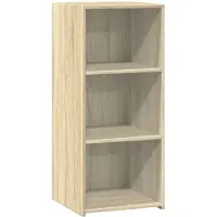 vidaXL Dressoir 40x41x93 cm bewerkt hout sonoma eikenkleurig