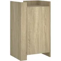 vidaXL Dressoir 45x35x75 cm bewerkt hout sonoma eikenkleurig