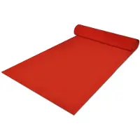 vidaXL Tapijt Rood 1 x 10 m Polyester