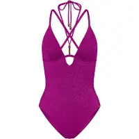 Triumph Swimwear Badpak ' Red Label Summer Sunset ' bessen / donkerroze