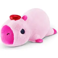 Zuru knuffel Capibara verzwaard pluche 35 cm knuffeldier comfort.