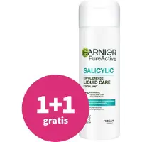 Garnier 1+1 Gratis: Pureactive Exfoliërende Liquid Care Salicylic 120 Ml
