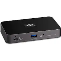 OWC Thunderbolt 4 Hub - 4x Thunderbolt/USB-C + 1x USB A - 60W - Zwart