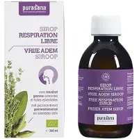 Purasana Puragem Biologische siroop voor vrije luchtwegen 200 ml Siroop