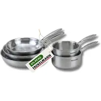 Fackelmann Pan 28 cm van 18/10 roestvrij staal Triply Vita3