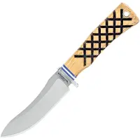 Condor Woodspirit Tracker CTK827-1.1SK, Blasted Satin Sandvik 14C28N, American Hickory, vaststaand mes, Jason Breeden design