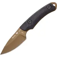 Buck 662 Alpha Scout Backcountry 0662BKS1 Bronze Cerakote 420HC, Black VeraFlex Rubber & GFN, vaststaand mes