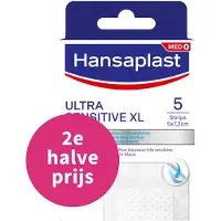 Hansaplast Pleisters ultra sensitive XL 5 stuks