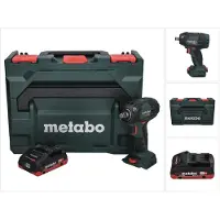 Metabo SSW 18 LTX 300 BL accu-slagmoersleutel 18 V 300 Nm 1/2" borstelloos + 1x accu 4,0 Ah + metaBOX - zonder oplader