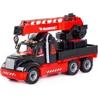 Polesie Wagen 5677 MAMMOET kraan met draaiend platform