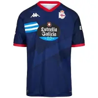 Kappa Deportivo La Coruña Kombat 24/25 Weg T-shirt Met Korte Mouwen