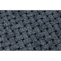 Dywany Łuszczów VECTRA Vloermat Antislip 200x180 cm Grijs Geruit Rubber