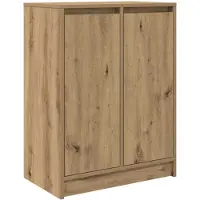 vidaXL Dressoir ambachtelijk spaanplaat hout ambachtelijk 57x34x76 cm