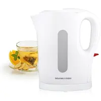 Gourmet Maxx waterkoker 1l - wit/grijs