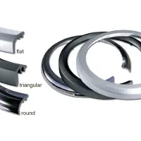 VDO Round Frame Spare Part 85 Mm Zilver
