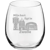 Royal Leerdam Gegraveerde Drinkglas 39cl Zwolle