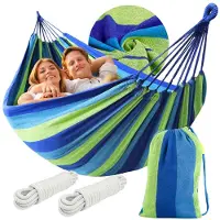 Super Merchant - Hangmat - Duurzaam - XXL - Boho - Blauw