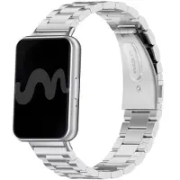 IMoshion Stalen bandje voor de Samsung Galaxy Fit 3 - Zilver