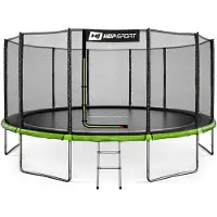 Hop-Sport Hop Sport HS-T16A – Trampoline – Ø488 cm 16FT – Buitennet Veiligheidsnet – Incl. Ladder
