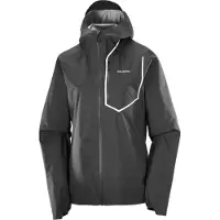 Salomon - Women's Bonatti Pro Jacket - Hardloopjack L, grijs