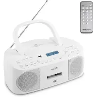 Medion 50079330, Persoonlijk apparaat, Digitaal, DAB+, FM, PLL, 6 Watt, LCD-scherm, 10 meter bereik