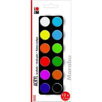 Marabu Acryl Basic Acrylverf 3,5 ml 12 stuk(s)
