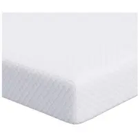 vidaXL Geheugen Schuim Matras Topper 70 x 200 cm Thick Zacht Wit