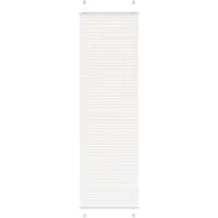 vidaXL Plissé rolgordijn 60x200 cm stofbreedte 59,4 cm polyester wit