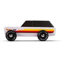 Candylab Toys houten speelgoedauto Wanderer SUV - retro speelgoedauto.