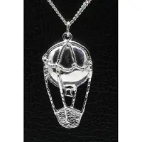 MOOYE ® - Collectie Zilveren Luchtballon ketting hanger