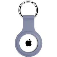 XCCESS Silicon Airtag Keychain Lavender