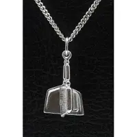 MOOYE ® - Collectie Zilveren Stoffer en blik ketting hanger