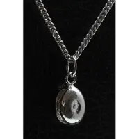 MOOYE ® - Collectie Zilveren Katrol ketting hanger