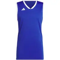 Adidas heren basketballshirt, model Pulse Speed, teamkleuren royal blauw/wit, maat XXL