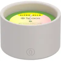 Spaas Mini Citronella Buitenkaars Brandduur ± 15 u Levendig Groen