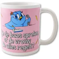 Paper Dreams Funny Mugs 25- vrouw die alles regelt