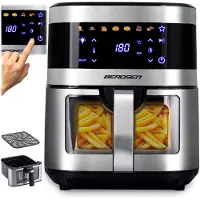 Berdsen BD-656 Heteluchtfriteuse 9,1 l, 1700 W, zilverkleurig