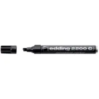 Edding 3300 Permanente Marker, Beitelvormige Punt, 1 - 5 mm, Zwart