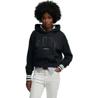 Superdry Sweatshirt 'Country Club Varsity' marine / zwart / wit