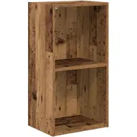 vidaXL Boekenkast 40x30x77 cm bewerkt hout oud houtkleurig