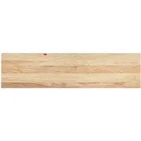 vidaXL Traptreden 2 st 100x30x2 cm onbehandeld massief eikenhout