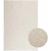 vidaXL Vloerkleed ZIZUR room binnen en buiten 120x170 cm jute look