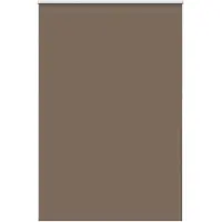 vidaXL Rolgordijn verduisterend koffie 165x210 cm stofbreedte 161,6 cm