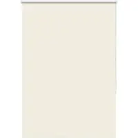 vidaXL Rolgordijn verduisterend gebroken wit 90x130 cm stofbreedte