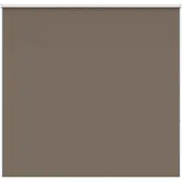 vidaXL Rolgordijn verduisterend koffie 165x175 cm stofbreedte 161,6 cm