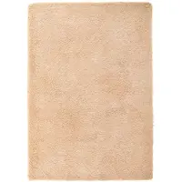 vidaXL Hoogpolig vloerkleed NAVARRA 240x340 cm polyester beige